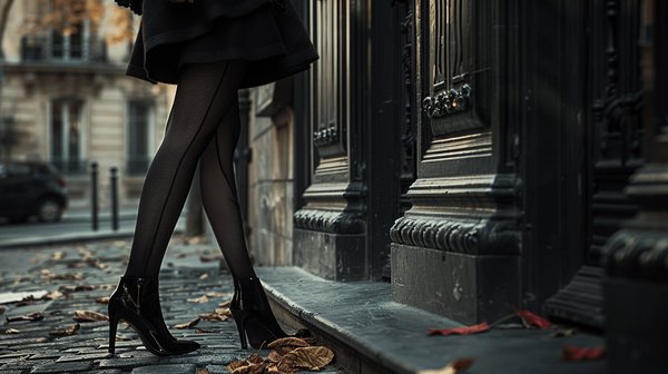Comment choisir des collants opaques qui se marient bien avec des bottes courtes?